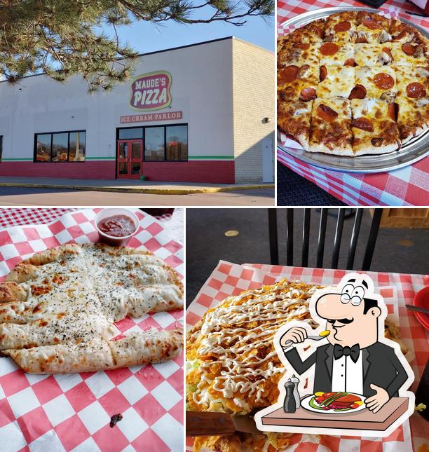 Maude's Pizza & Ice Cream Parlor in Sioux City Restaurant menu and