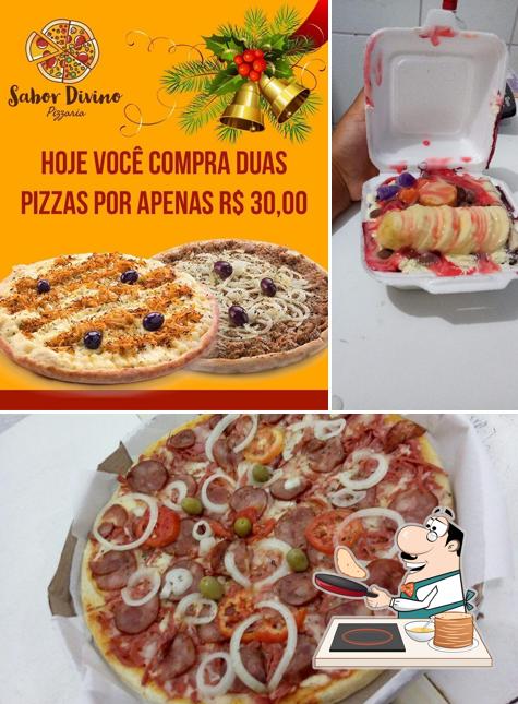 Panquecas em Pizzaria Sabor Divino