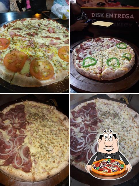 Escolha pizza no Sorella Pizzaria e Esfiheria