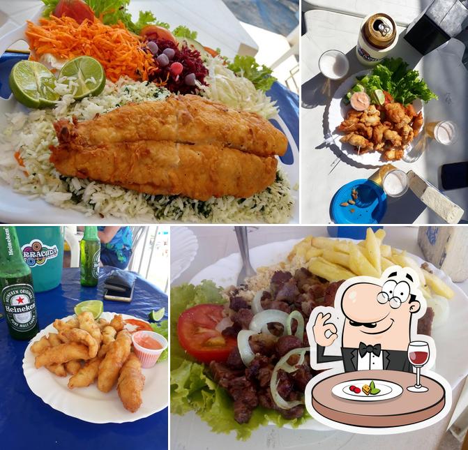 Comida em Restaurante Barracuda