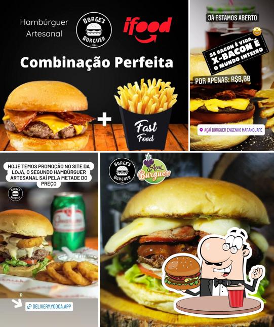 Os hambúrgueres do Borges Burguer Paulista irão saciar uma variedade de gostos