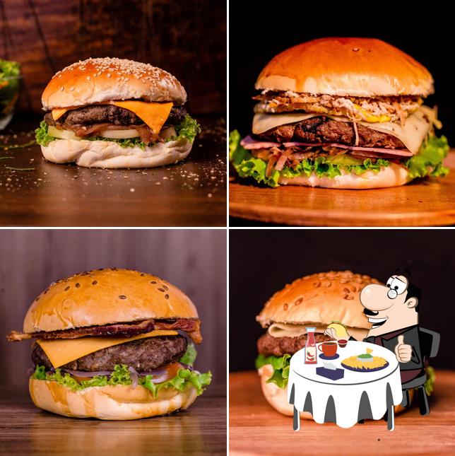 Hambúrguer em Braza's Burguer