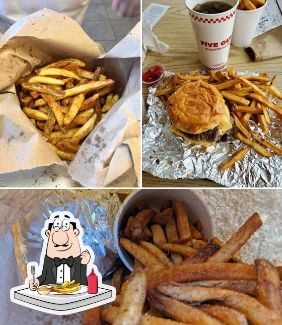 Five Guys, 4666 Gordon Rd in Regina Restaurant menu and reviews