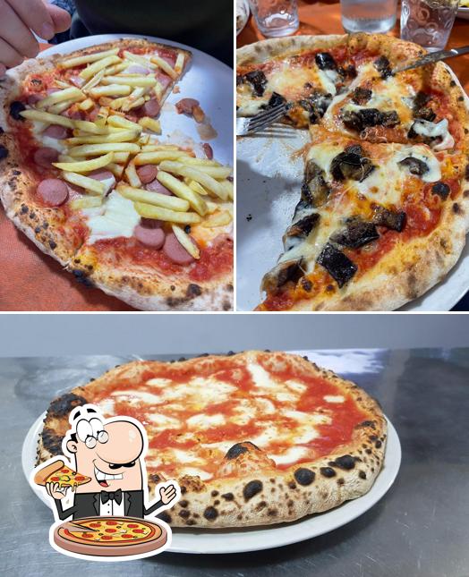 A Il Pomodorino, puoi goderti una bella pizza