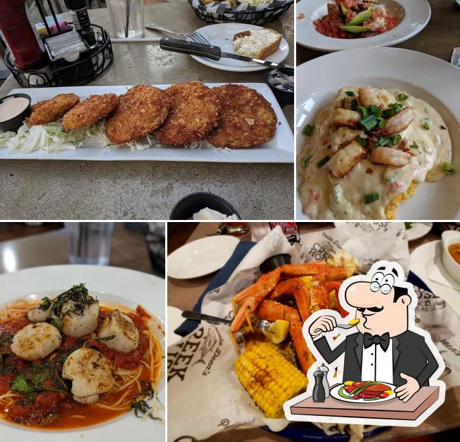 Comida en Paula Deen’s Creek House Seafood & Grill - CLOSED