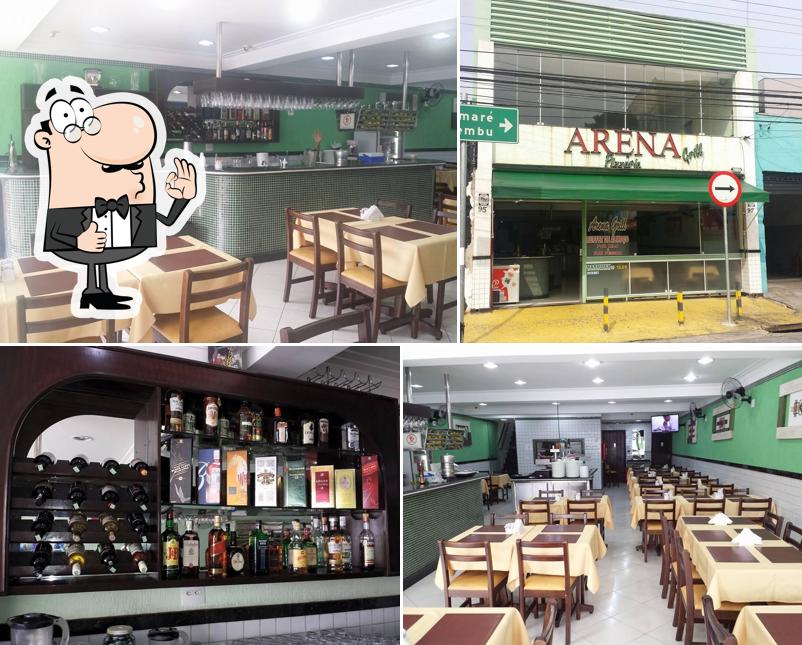 Here's a picture of Arena Pizzaria Grill