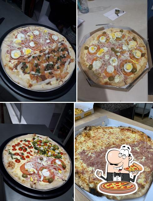 No Pizzaria Margherita, você pode provar pizza