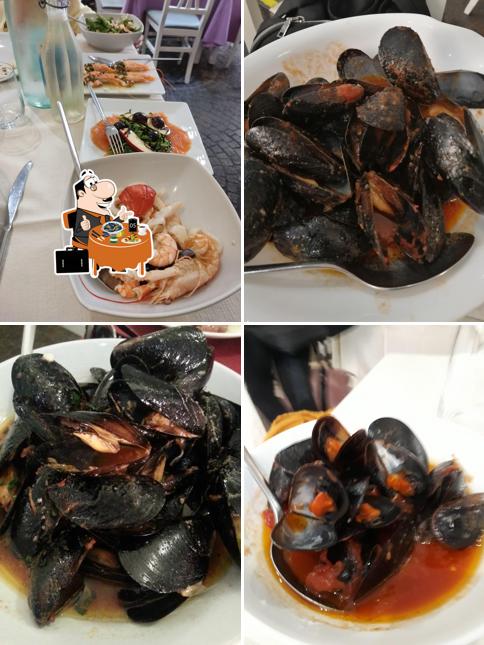 Cozze al Ristorante S. Francesco Di Serilli Eros