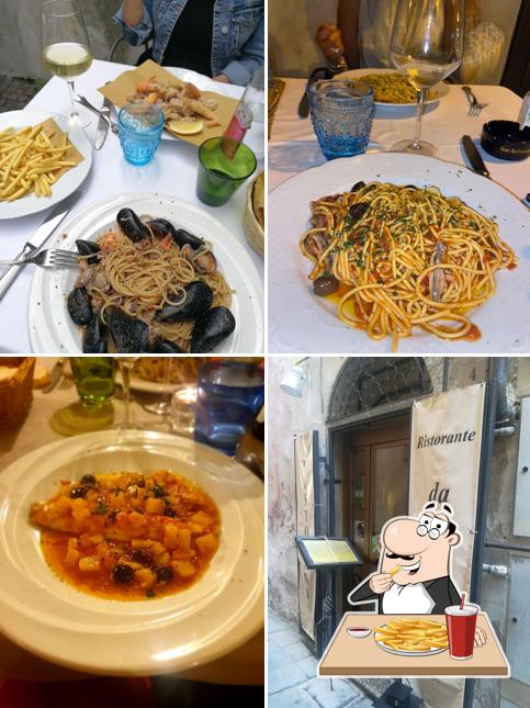 Assaggia le patatine fritte a Ristorante Da Pino