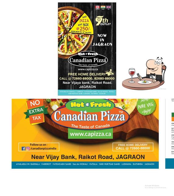 CANADIAN PIZZA ORIGINAL ! We are Back IN JAGRAON . Hot & Fresh Canadian
