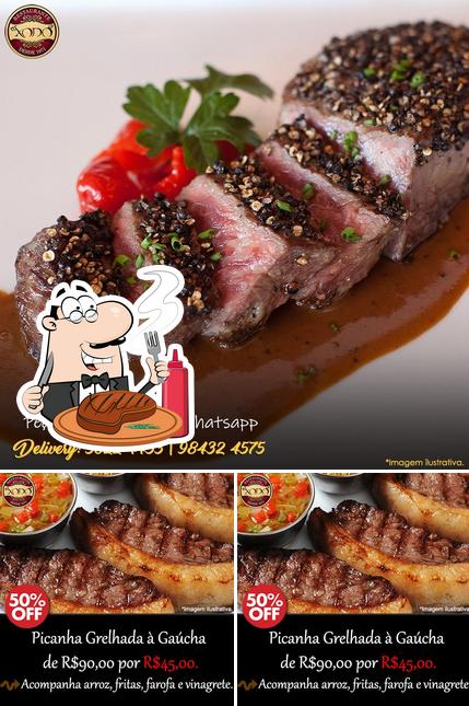Закажите мясные блюда в "Restaurante Xodó"