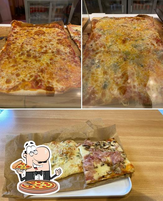 En Santo's Pizza, puedes probar una pizza