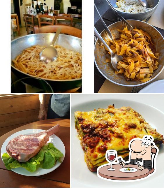 Cibo al Trattoria da Brancoun