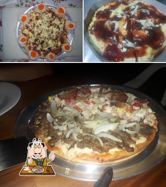 No Pizzaria Pérola, você pode pedir pizza