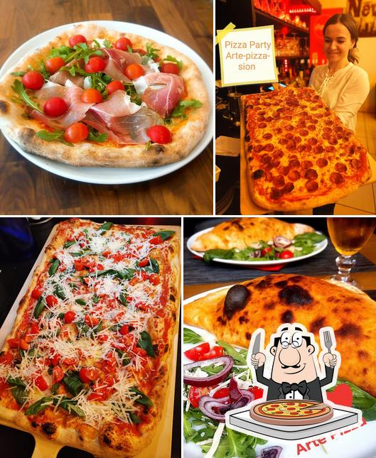 At Arte Pizza Sion, you can order pizza