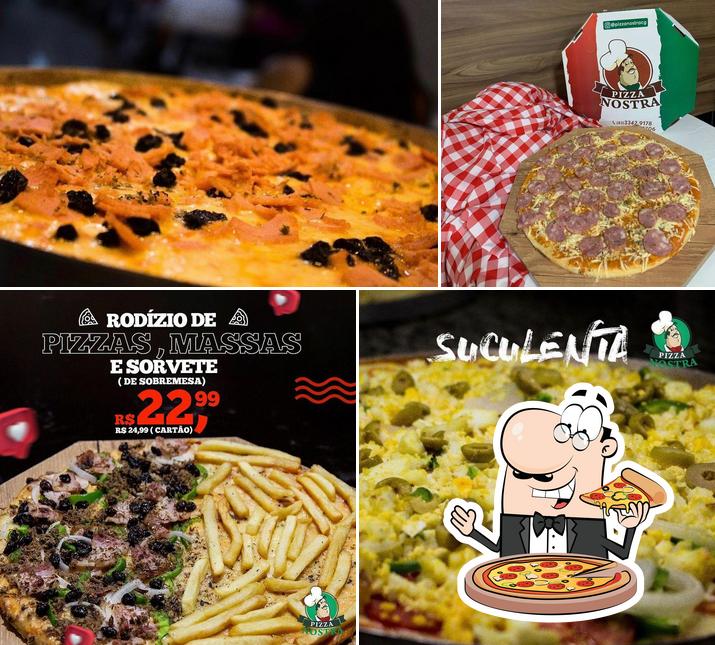 Peça pizza no Pizzaria Nostra