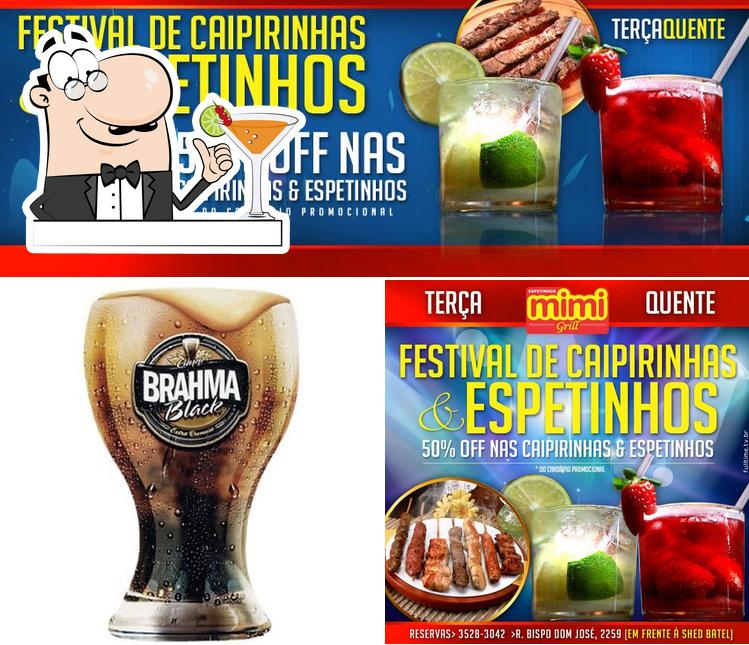 Peça uma bebida do menu