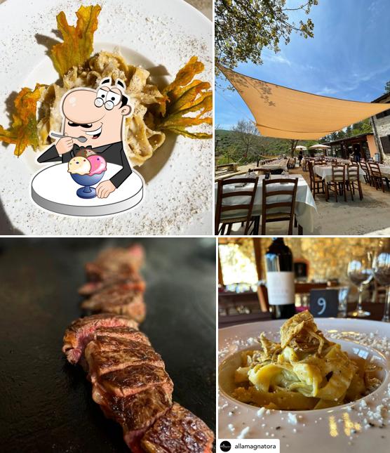 Alla Magnatora - osteria fuori porta (Piglio-FR) propone un'ampia gamma di dolci