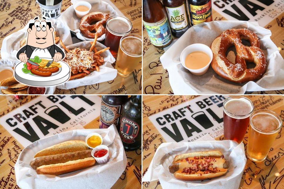 Craft Beer Vault in Rocklin Restaurant menu and reviews