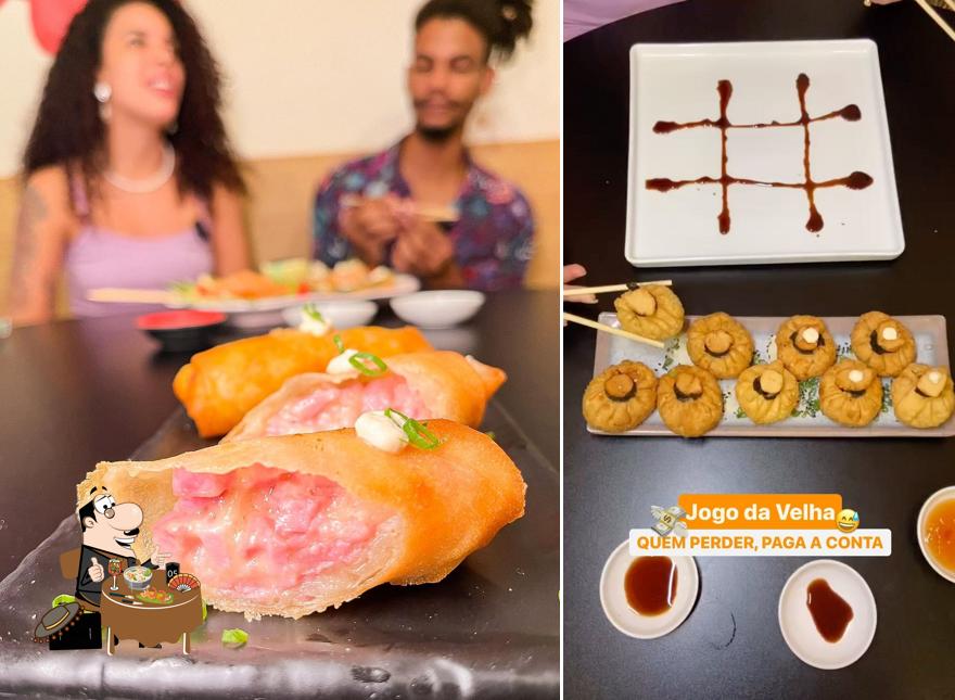 Comida em Éguas Sushi