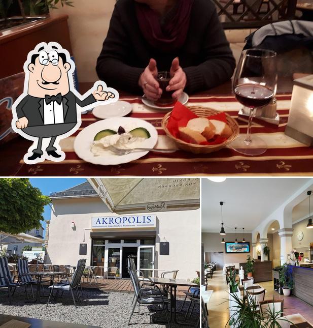Check out how Restaurant Akropolis looks inside