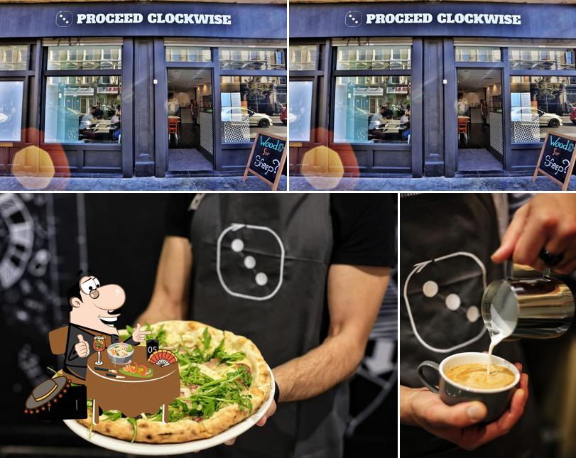 Proceed Clockwise se distingue por su comida y exterior