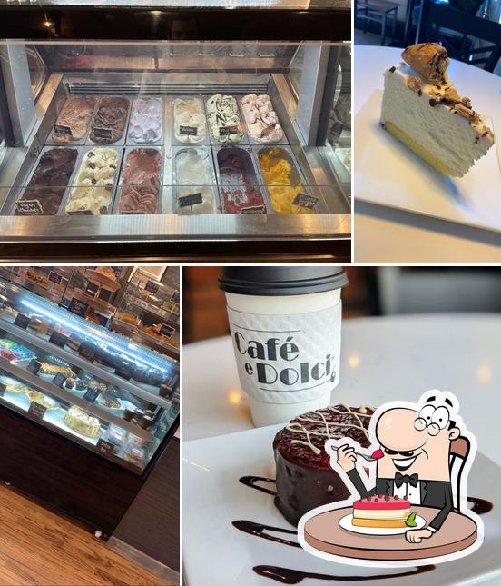 Cafe e Dolci provides a number of sweet dishes