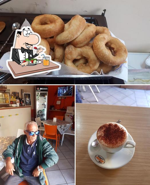 Questa è la foto che raffigura la cibo e interni di Bar Caffetteria Da Luca