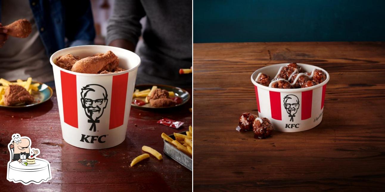 KFC Moorton offre une variété de desserts