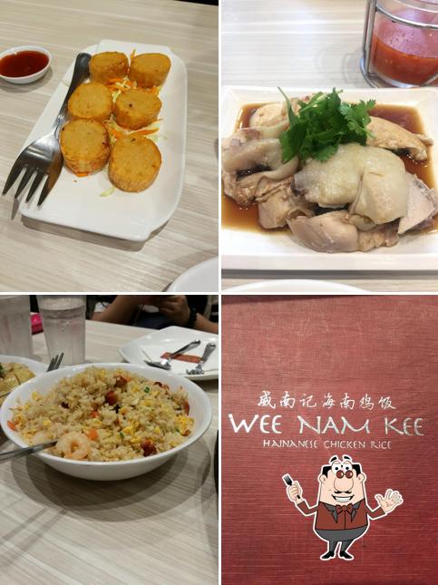 Food at Wee Nam Kee