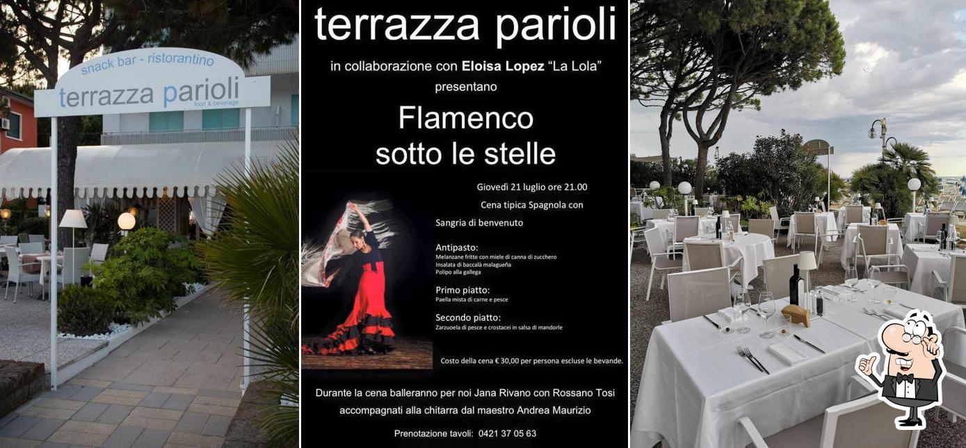 Die Inneneinrichtung von Terrazza Parioli Jesolo Lido