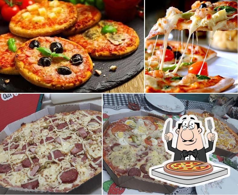 Experimente diferentes variedades de pizza