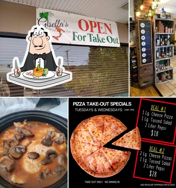 Gisella's Ristorante in Danbury Restaurant menu and reviews