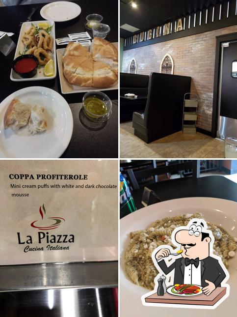 Блюда в "La Piazza Cucina Italiana"