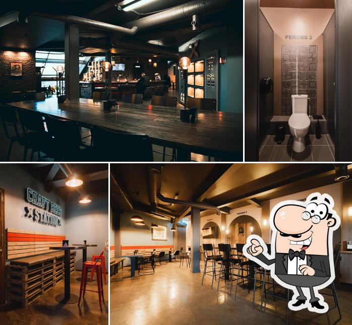 L'intérieur de Craft Beer Station