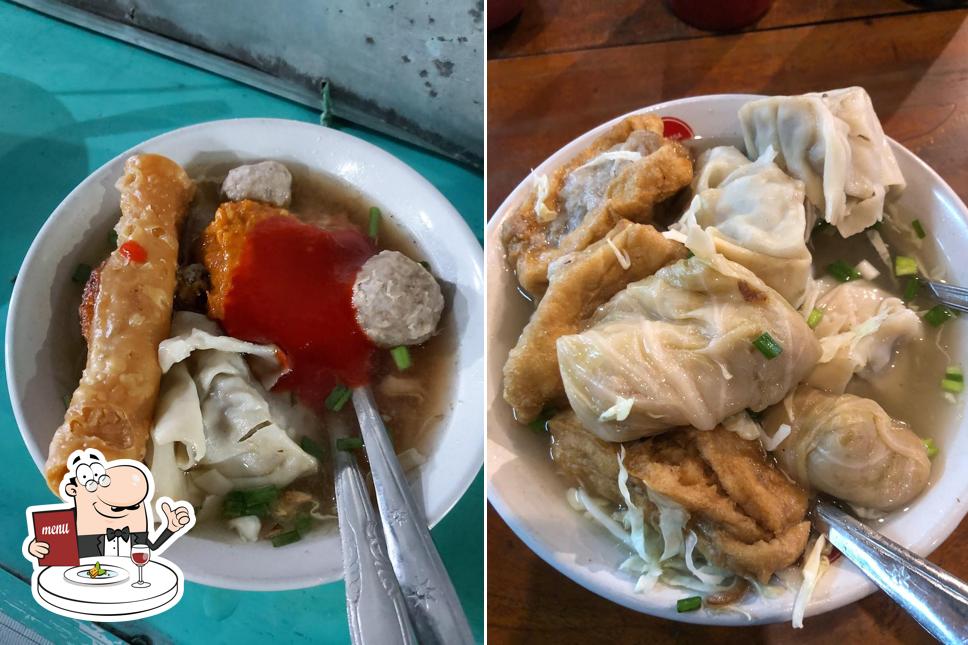 Meals at Bakso Pak Pek