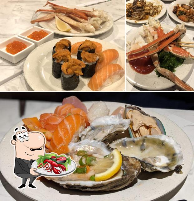 Try out seafood at KOUYOU Sushi & Buffet All-You-Can-Eat Since 2019