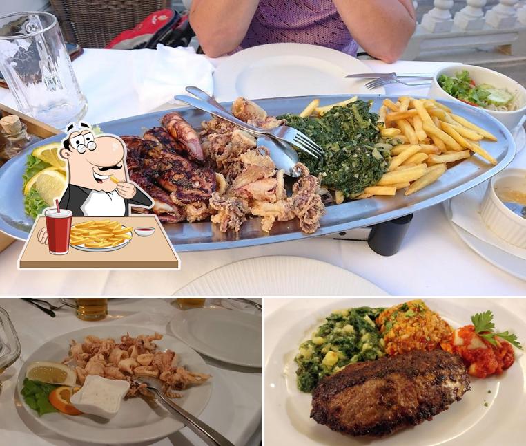 Patatine fritte al Restoran Vele vode