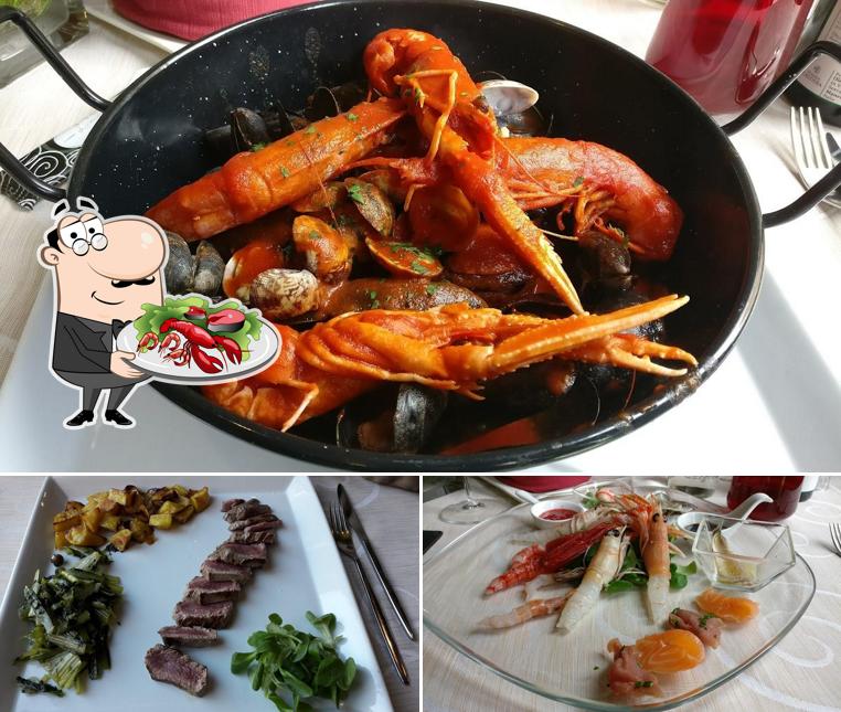 Scegli tra i vari pasti di mare disponibili a Ristorante Locanda Colla