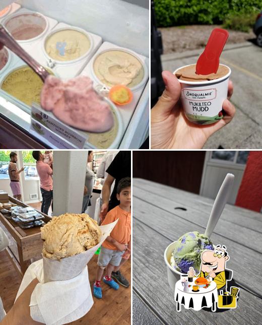 Snoqualmie Ice Cream in Maltby Restaurant menu and reviews