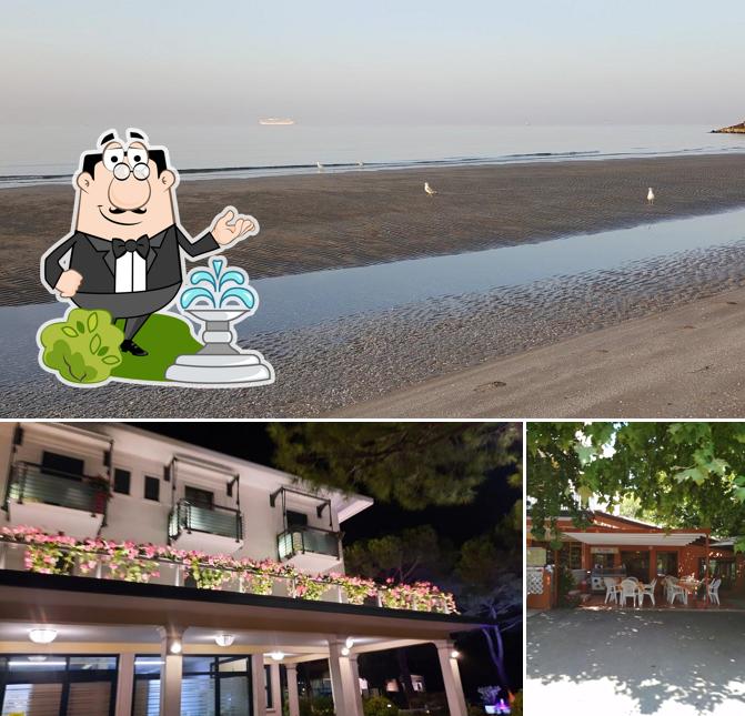 Gli esterni di Pizzeria ristorante Marino