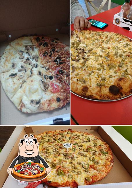 Probiert eine Pizza bei פיצה צמח