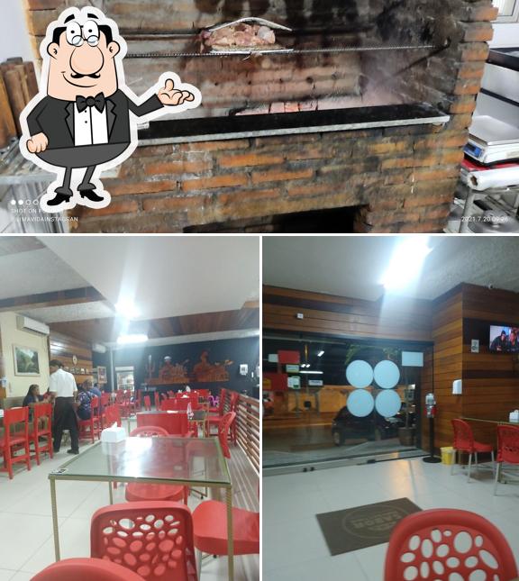 O interior do Sabor Nordestino Restaurante e Pizzaria - Graciliano Ramos