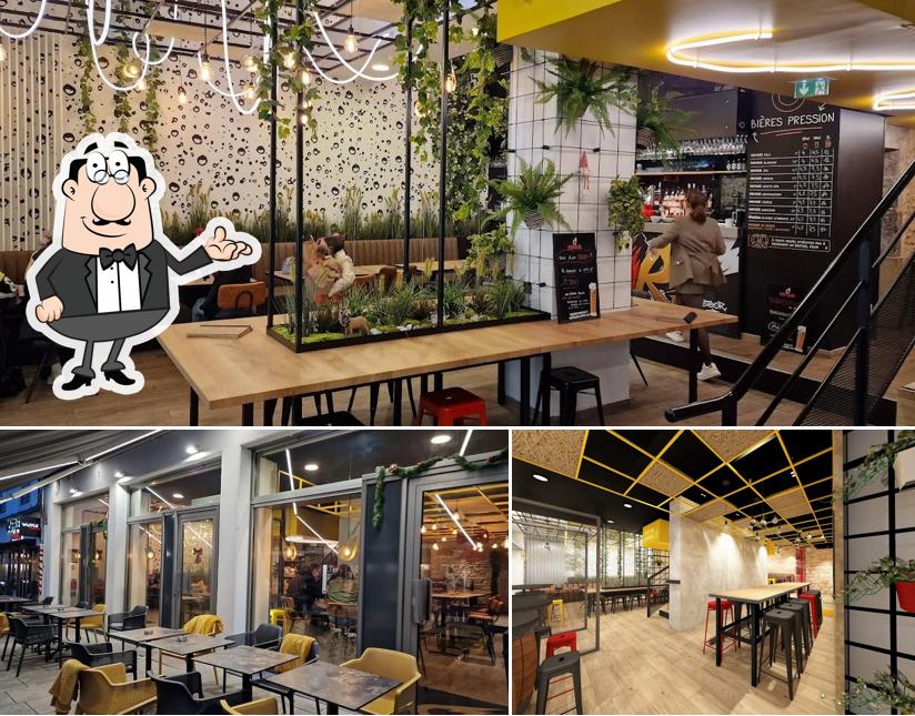 L'intérieur de Café M