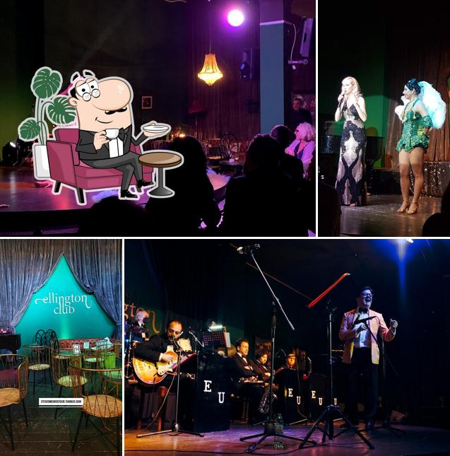 Dai un'occhiata agli interni di Ellington Club