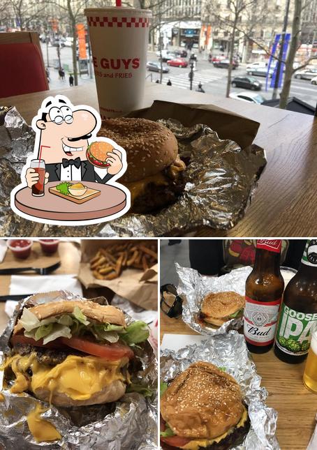 Faites-vous plaisir avec un hamburger à Five Guys