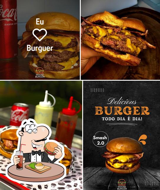 Os hambúrgueres do House burger Arujá sp irão saciar diferentes gostos