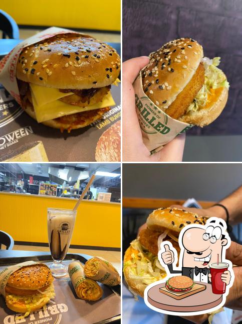 Try out a burger at Biggies Burger: Patran