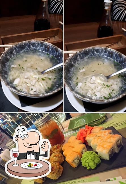 Еда в "Nippon House"