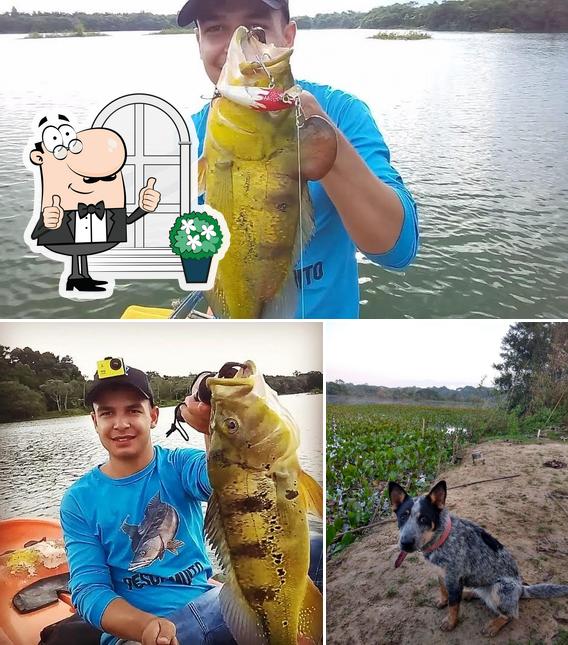 O exterior do Pesqueiro Gimbo pesca esportiva